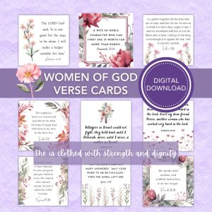 Women of God Verse Cards