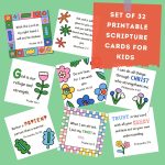 Printable Scripture Cards for Kids