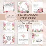 Praises of God Scripture Cards
