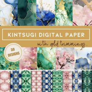 Kintsugi Digital Paper
