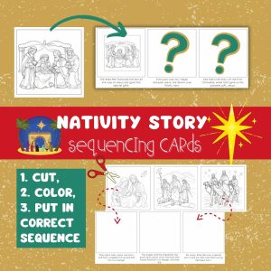 Nativity Story Sequencing Cards