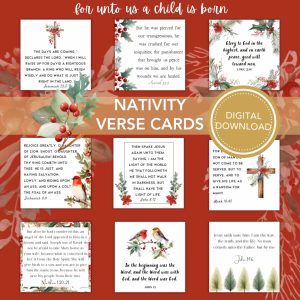 Nativity Christmas Bible Verses